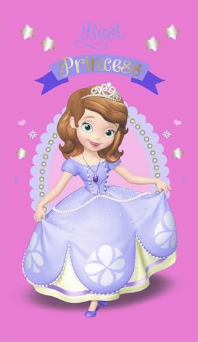 Disney Princess Serviette de bain Best Sofia the First - 70 x 120 cm - 100 % coton - Qualité...