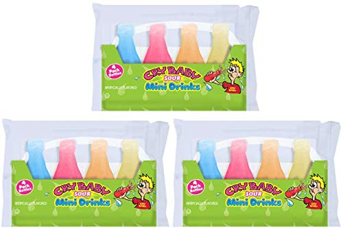 Amazon.com: Nik-L-Nip Cry Baby Sour Mini Drinks, 1.39 Ounce, Pack