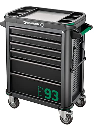 Stahlwille 93/130 Werkstattwagen bestückt mit 130-tlg. Premium-Werkzeugset l Erstausrüstung für Industrie, Handwerk und Automotive l Made in Germany – Bild 4