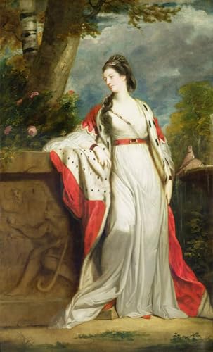Impression d'affiches Elizabeth Gunning par Joshua Reynolds Toile Art Portrait 60x90cm