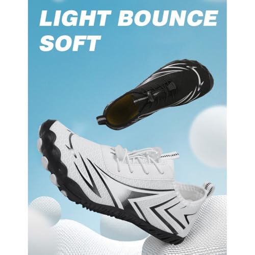 Men's Quick-Dry Water Shoes Non-Slip Aqua Shoes for Swimming Outdoor Fitness Lightweight Beach Shoes for River Trekking Breathable Training Shoes for Gym Running3