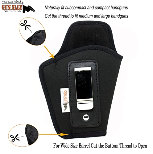 Image of Universal IWB Holster Inside Pants Pistol Cover Concealed Carry