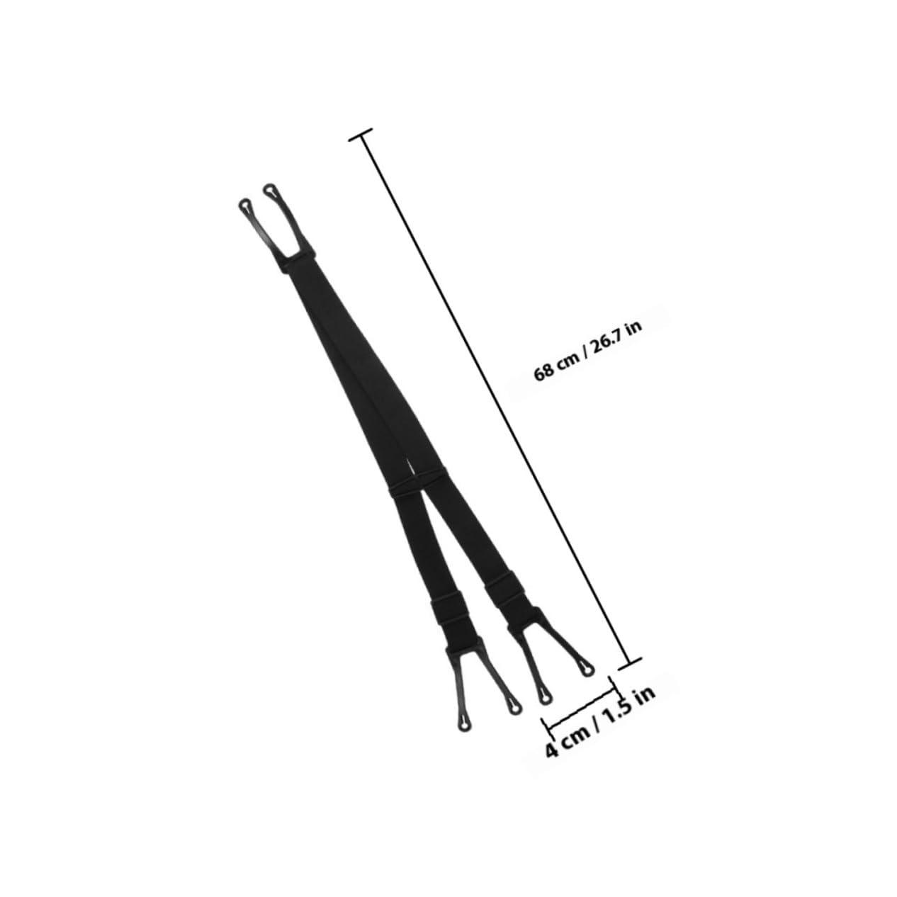GARVALON Sospensorio Regolabile per Pantaloni Protettivi Hockey Cintura Anti-scivolo per Materiale Resistente e Stabile per Allenamento e Partite di Hockey su Ghiaccio