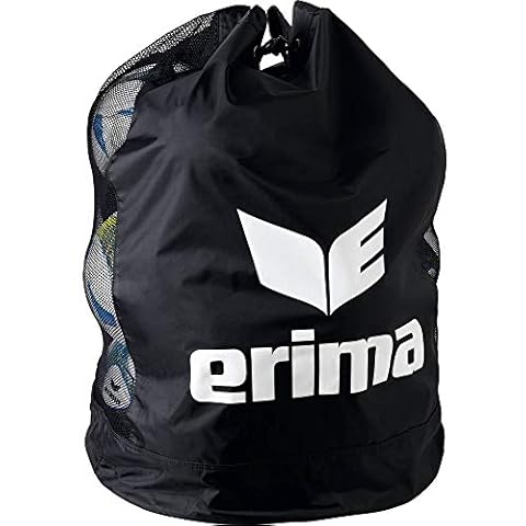 Erima 12 ball sack - black/white Cover