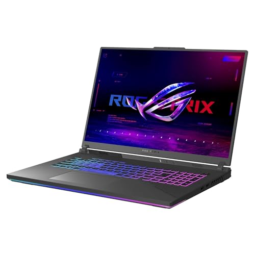 Image of ASUS ROG Strix G18 Gaming Laptop, 18 inch 2.5K (2560x1600, WQXGA) 16:10 Display, AMD 16core Ryzen 9 9955HX, RTX5070, 32GB DDR5 RAM 4TB SSD, WiFi6E, Backlit KB, Win11, Eclipse Gray, w /Mouse, W /GaLiMu