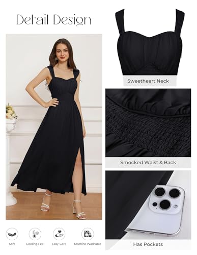 Image of GRACE KARIN 2026 Women's Summer Floral Wedding Guest Dress,Beach Flowy A Line Maxi Off Shoulder Bridesmaid Dresses