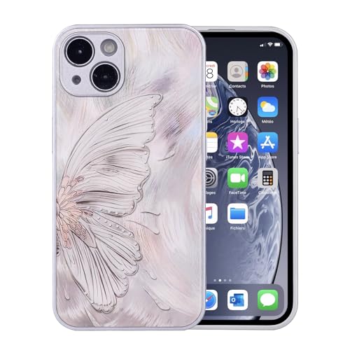 Jolie coque iPhone 12 au design brillant pour le quotidien des adolescentes