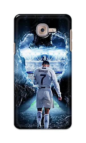 Image of Printed Hard Back Cover Case for Samsung Galaxy J7 Max Back Cover (Footbal Legend) -702