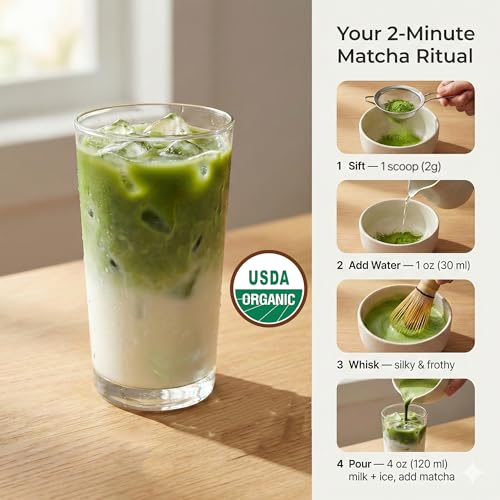 Té verde matcha en polvo orgánico 30g miniatura 3