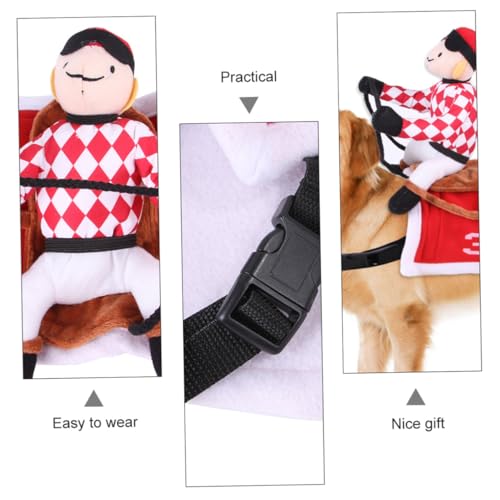 Disfraz cálido para perros de algodón talla mediana miniatura 3