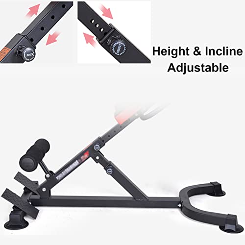 romeinse stoel Hyperextensie Oefening Romeinse Stoel met Dipstation, Krachttraining Verbrandt Vette Machine, Fitnessapparatuur voor Push-ups/geiten Staan - Image 6