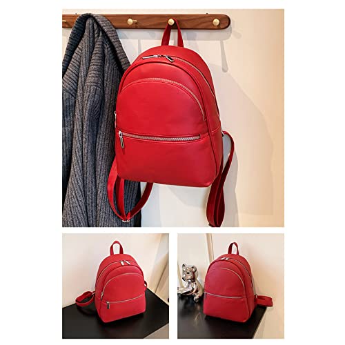 Mochila escolar casual de piel para adolescentes que buscan comodidad real 4