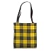 MacLeod Clan Yellow Plaid Scotland Scottish Tartan Tote Bag