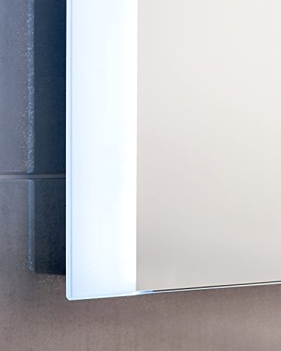 The Bath People Newark Infrared Sensor Demister Pad Low Energy LED Wall Mounted Bathroom Mirror 650 x 1200mm