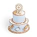 torta di pannolini unisex blu a due livelli Dodot. Regalo originale per neonato. set per bambini. Regalo per le neomamme. Cesto nascita. Baby shower