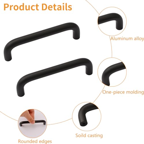 MOROBOR Aluminum Alloy Solid Round Handle - Image 4