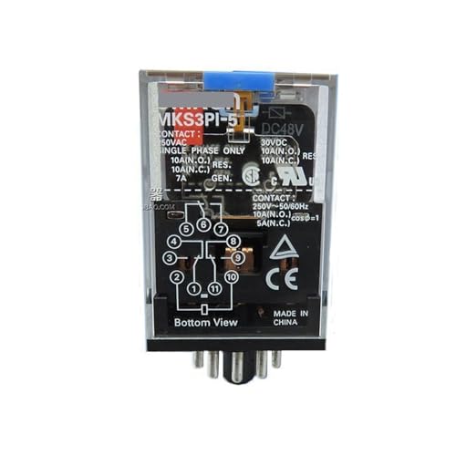 S2PI1-D DC48 petit relais de puissance bobine 48V pour circuit industriel
