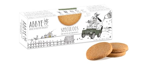 Abbye Galletas Artesanas de Mantequilla (140 g (Paquete de 1), Speculoos)