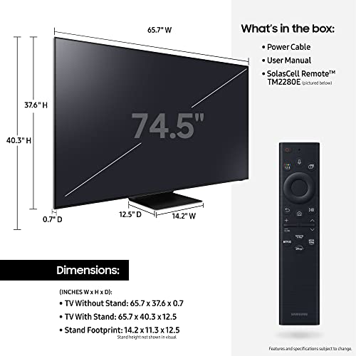 Samsung 75 inch QN900C 8K TV