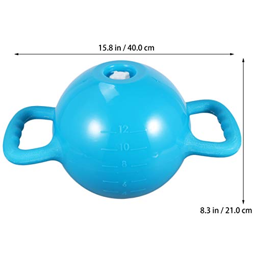 Garneck Kettlebell – Campainha ajustável com alças duplas e halteres esportivos para ioga (padrão de