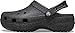 Crocs Women's Classic Platform Glitter Clog, Black, 7 Women