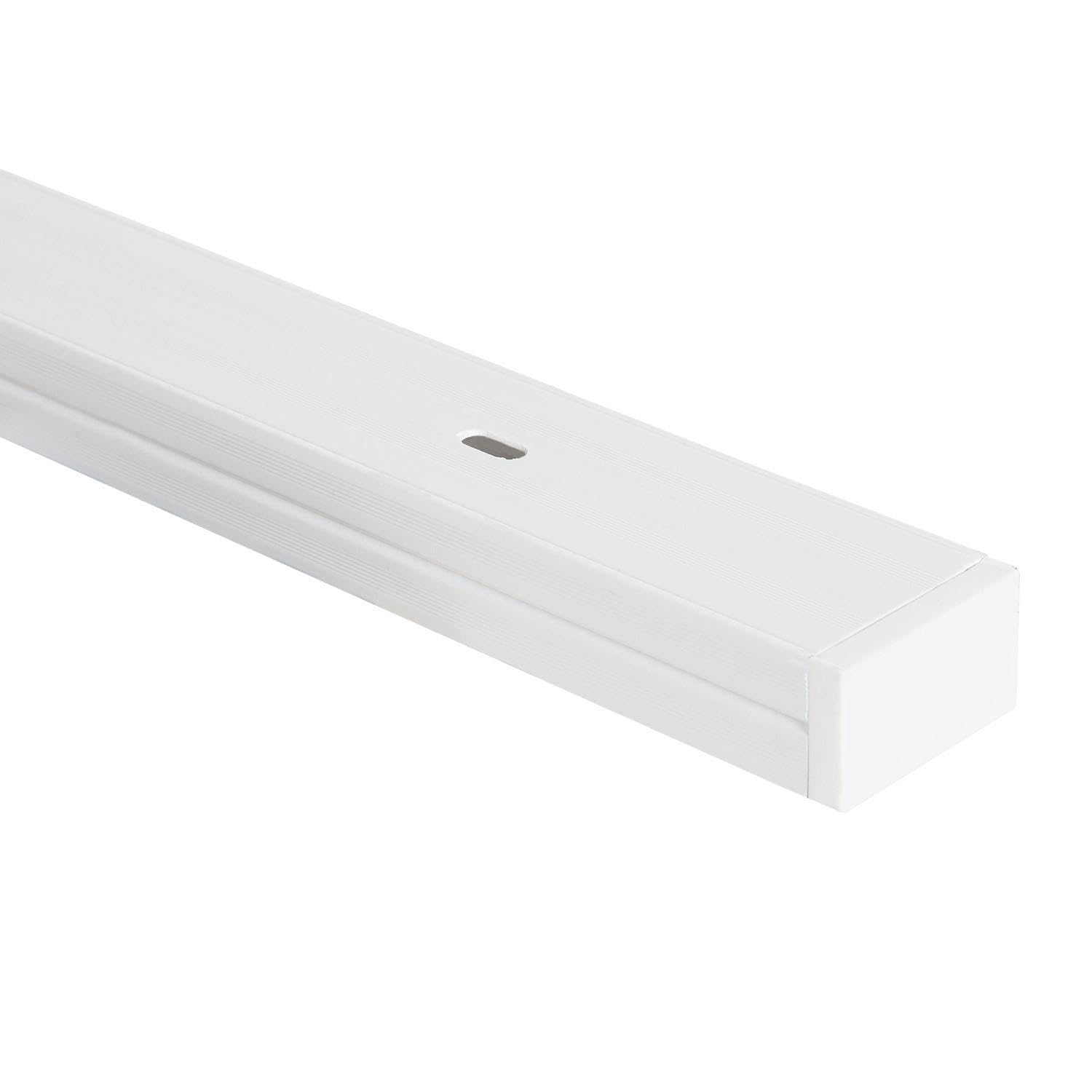 LEDKIA LIGHTING Carril Monofásico PC para Focos LED 2 Metros Blanco