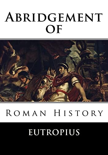 Abridgement of Roman History 1517149274 Book Cover