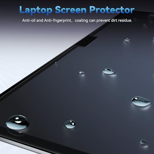 Image of Mamol 2 Pack Anti Blue Light Screen Protector for MacBook Air 13.6 /13 Inch (2022-2026, M2, M3, M4, M5), Eye Protection Filter, Anti Glare
