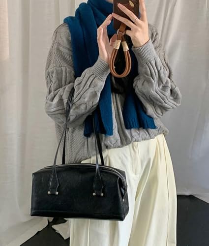 Trendy Vegan Leather Shoulder Tote Bag for Women Large Working Shopping Handbags Casual Ladies Top Handle Satchels2