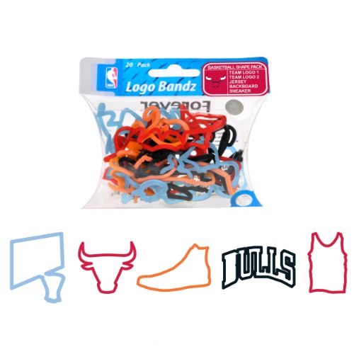 FOCO Chicago Bulls Logo Bandz Bracelets