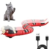 silikon schlange spielzeug 🐍【USB Wiederaufladbar】Unser Elektrisches Schlange Spielzeug kann über ein USB-Datenkabel aufgeladen werden, sodass Sie keine Batterien kaufen müssen.Das vollständige Aufladen dauert etwa 30 Minuten, und Sie können lange mit Ihren Kindern oder Haustieren spielen, was sehr praktisch ist. Wir liefern USB-Ladekabel.