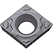 Kyocera CPMT 321GP PR930 Grade PVD Carbide, 80 Degree Diamond, Positive Rake Angle, Neutral Turning Insert for Light Interruption and Finishing in Steel and Stainless Steel (10 pcs)