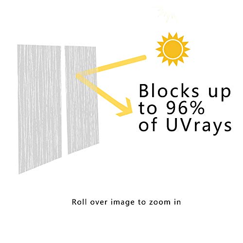 Finnez Window Film For Privacy And Light Protection | Vinyl Sticker Film Creates A Frosted Glass Look |Static Cling | Perfect For Home And Office (35.4'' X 157.4", Irregular Stripe) #TOP5