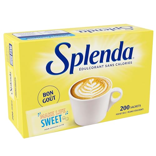 SPLENDA Edulcorante sin calorías, 200 paquetes