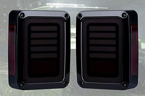 Feux de freinage clignotants gauche droite LED 9-32V pour Jeep Wrangler JK 07-17