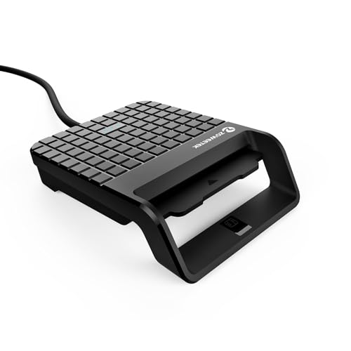 ZOWEETEK ICカードリーダー マイナンバー対応 特許デザイン 確定申告カードリーダーライタ マイナンバーカードリーダー 読み取り 国税電子申告e-Taxカードリーダー 設置不要 USB接続 mac対応Windows・Mac OS対応 日本語取扱説明書付きのサムネイル