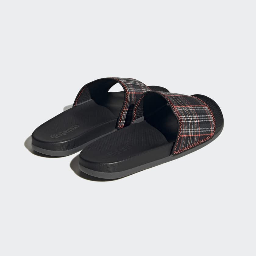 Image of adidas Adilette Comfort Slides Men's, Black, Size 8