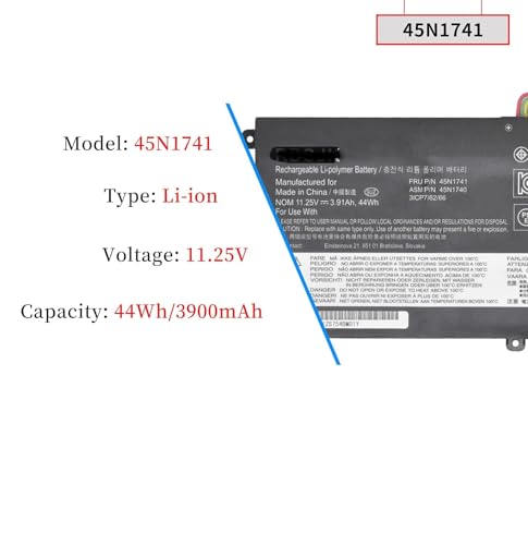 Image of WISTAR L21B4P71 L21M4P75 Laptop Battery 57Wh 3711mAh 4-Cell 15.36V for Lenovo ThinkPad T14s Gen 3 / ThinkPad T14s Gen 4 Series L21D4P74 L21L4P73
