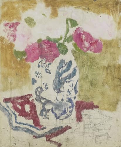Cuadro en lienzo de flores Breitner para decorar paredes de despachos elegantes