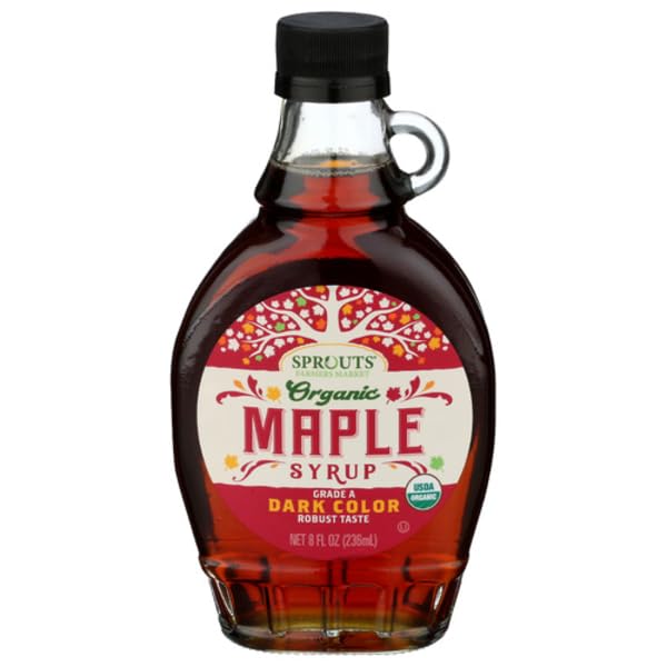 Generic Sprouts Organic Grade A Maple Syrup Dark - 8 fl oz