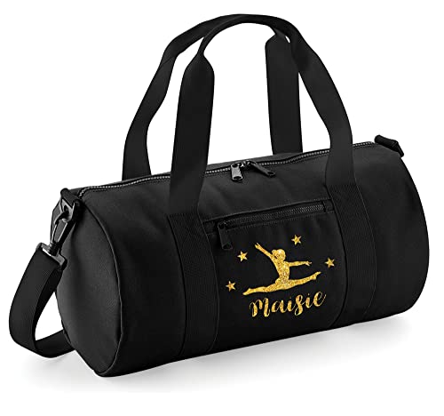 Kids Gym Bag Custom Name Dance Bag For Girls, Toddler Girl Small Duffel Handmade Gymnastics Personalized Dance Bag For Girls
