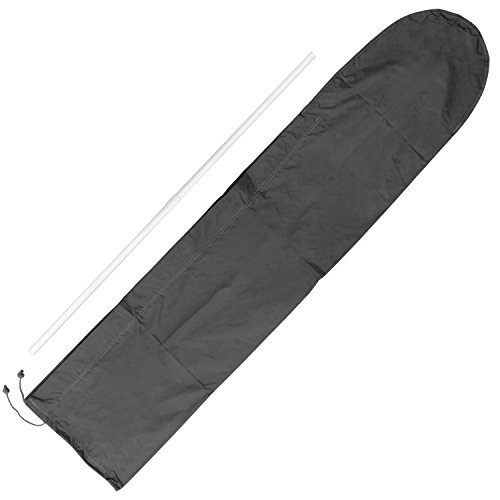 Preisvergleich Produktbild anndora 2500G-Bdl Sonnenschirmhusse für Schirme bis 2,50 m, grau