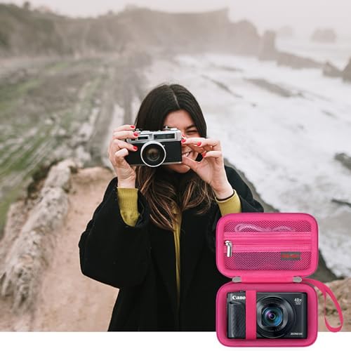 Funda rígida para cámara Canon PowerShot SX740 Raspberry miniatura 7