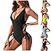 Bathing Suit Women Sexy Side Lace Up One Piece Lap Swimming Swimsuit 2024 Tummy Contr01 Swimwear Sports Bodysuit