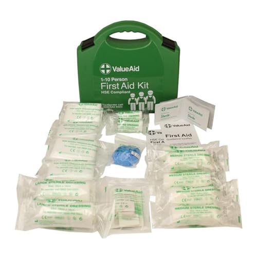 Value Aid HSE Compliant Workplace First Aid Kit (1-10 Person) Value Aid HSE Compliant Workplace First Aid Kit (1-10 Person)