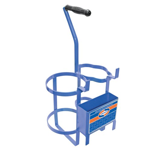 Uniweld 510 Metal Carrying Stand for 1 MC Tank or 2 Disposable Fuel Cylinders and an R-Oxygen Tank