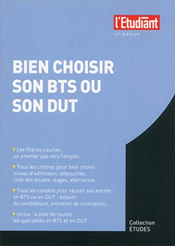 Télécharger Bien choisir son BTS ou son DUT 17e édition PDF