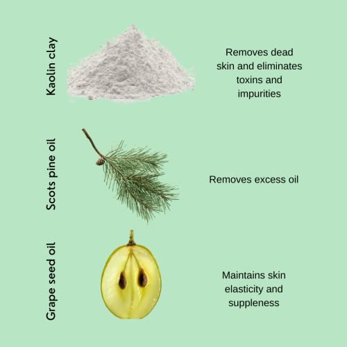 Pyourly Rebalance Face & Body Clay Mask – Combination and Oily Skin Cleanser – Removes Dead Cells, and Moisturizes Skin – Simple Clay Mask - Image 4