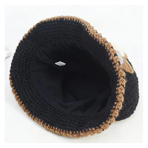 Casquette quotidienne pour femme en maille tissée et polaire