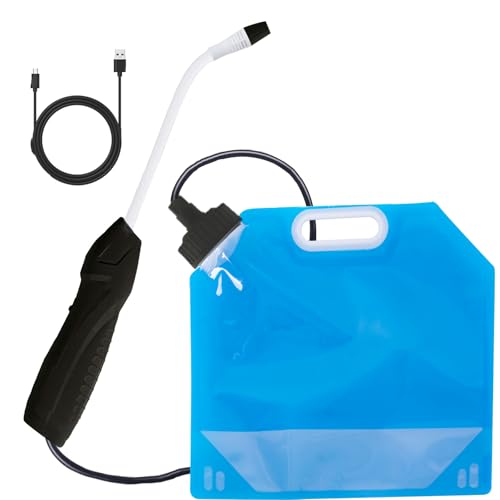 Electric Garden Sprayer 5L/1.35 Gallon Water Bag, Rechargeable Battery Powered Pump Sprayer with...